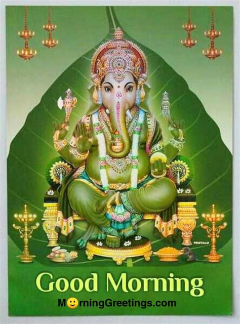 good morning with ganesh ji|good morning ganpati images.